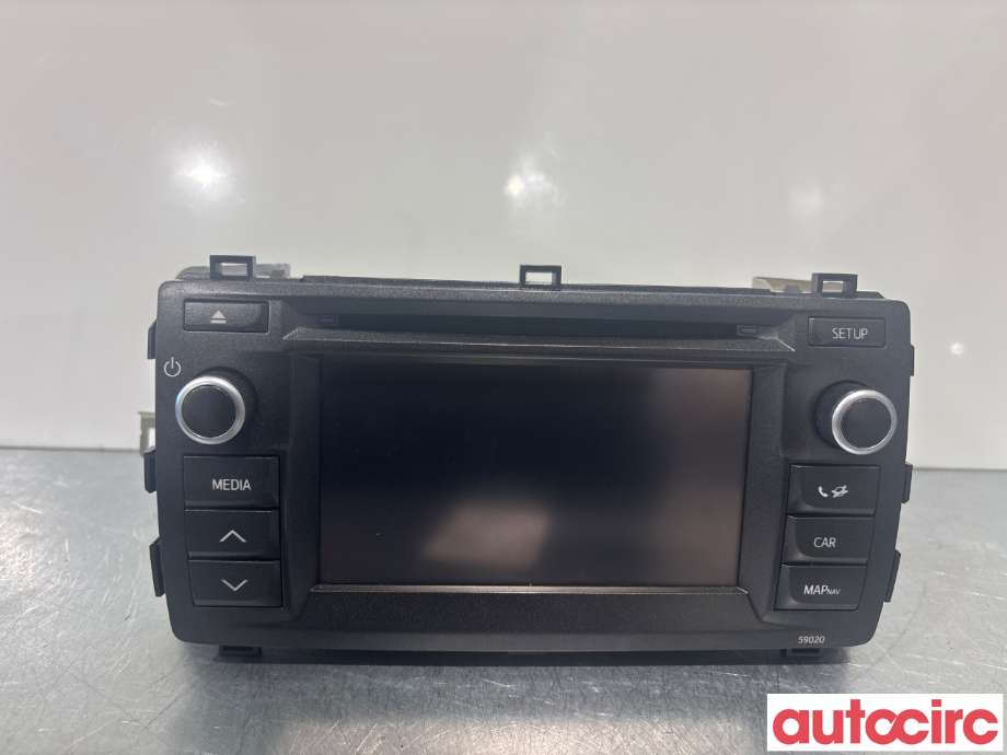 Bilstereo til Toyota Auris 2013-2015 (Type II, Fase 1) (TOYOTA|8614002030||86140-02030)