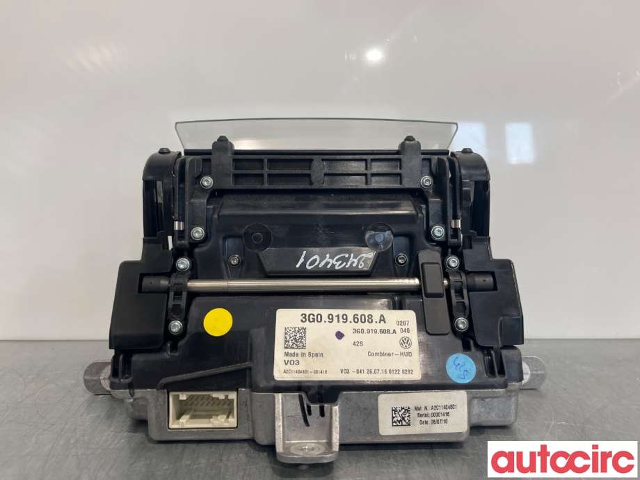 Multimedia display (MCU - Media Controller Unit) til VW Passat 2015-2019 (Fase 1) (B8) (B8) (VOLKSWAGEN|3G0919608B|3G0919608A)