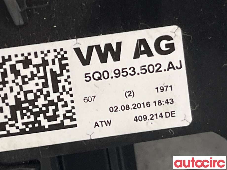 Bryter combi til VW Passat 2015-2019 (Fase 1) (B8) (B8) (VOLKSWAGEN|5Q0953502AJ)