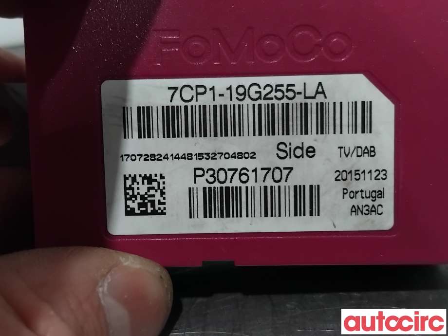 Antenne forsterker til Volvo V60/V60 CC 2013-2018 (Type I, Fase 2) (VOLVO|30761707|7CP1-19G255-LA)