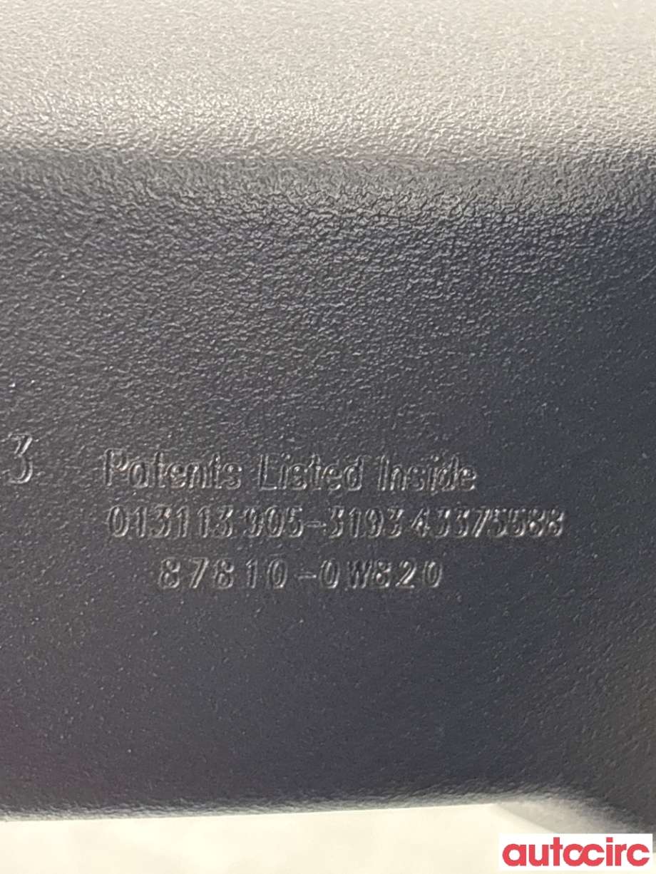 Speil innvendig til Toyota Auris 2013-2015 (Type II, Fase 1)  (TOYOTA|878100W820||87810-0W820)