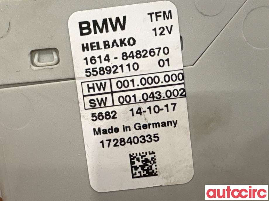 Styreenhet drivstoffpumpe til BMW X5 2013-2018 (F15) (F15) (BMW|16145A08530|55892110|1614-8482670)