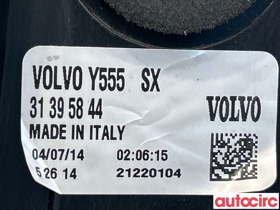 Baklykt venstre til Volvo V40 2012-2019 (VOLVO|31395844|)