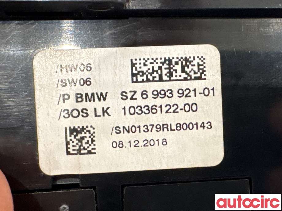 Bryter diverse til BMW 5-Serie 2017-->> (G30/G31) (G30/G31) (BMW|61316993921||6993921)