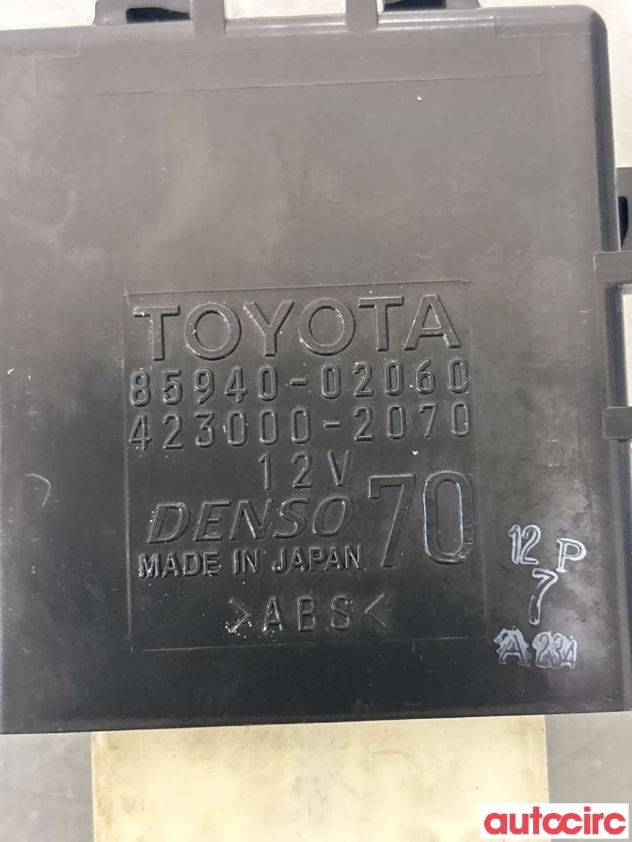Rele diverse til Toyota Auris 2013-2015 (Type II, Fase 1)  (TOYOTA|8594002060|423000-2070|85940-02060)