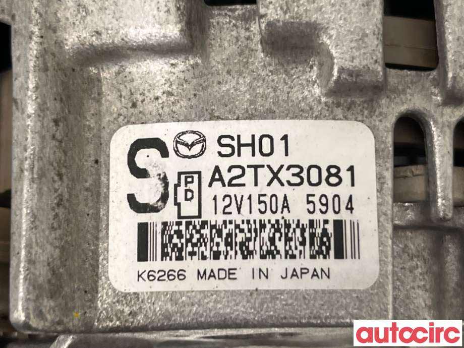 Dynamo til Mazda CX-5 2012-2017 (Type I)  (MAZDA|SH01-18-300A|A2TX3081|SH01)