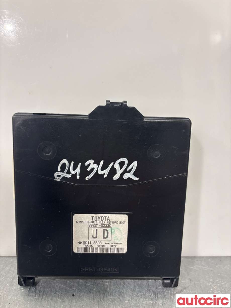 Styreenhet diverse til Toyota Auris 2013-2015 (Type II, Fase 1) (TOYOTA|8922002020||89221-02330)