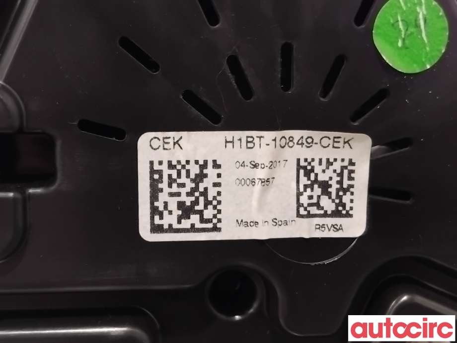 Instrumentpanel til Ford Fiesta 2017-->> (Type VII)  (FORD|2514279||H1BT-10849-CEK)