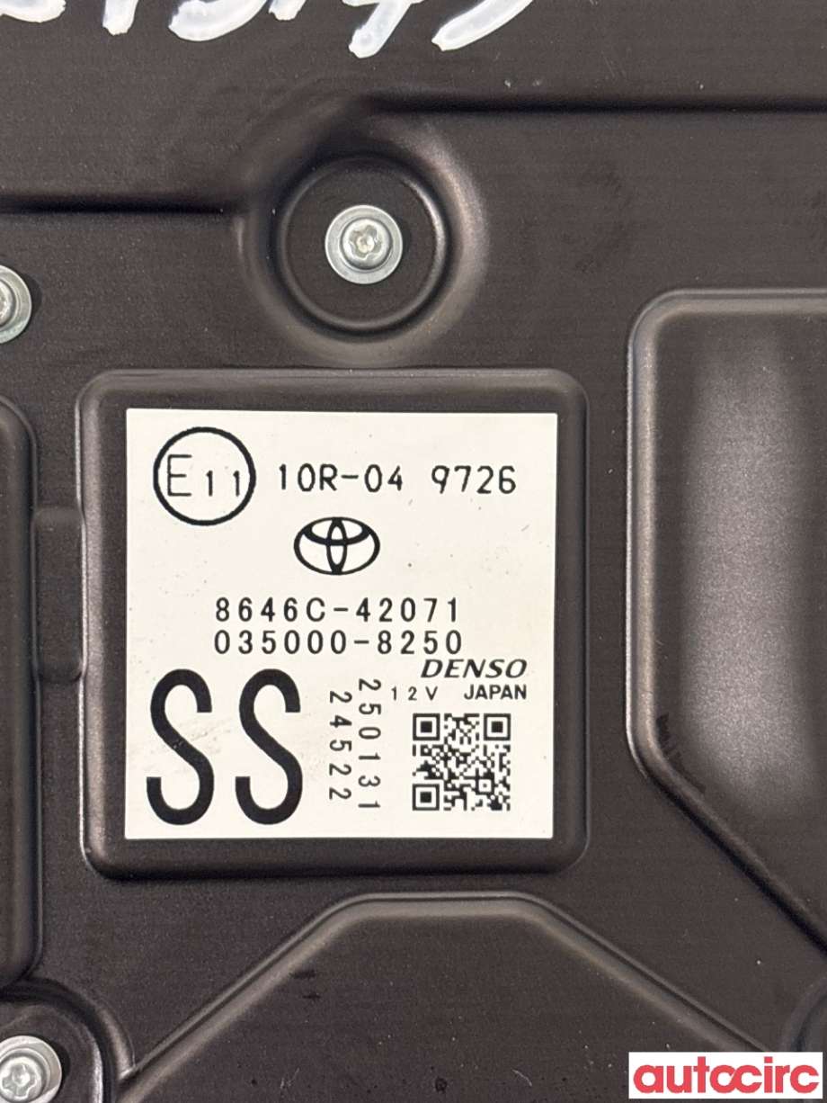 Kamera til Toyota RAV4 2019-->> (Type V) (TOYOTA|8646C42121|035000-8250|8646C-42071)
