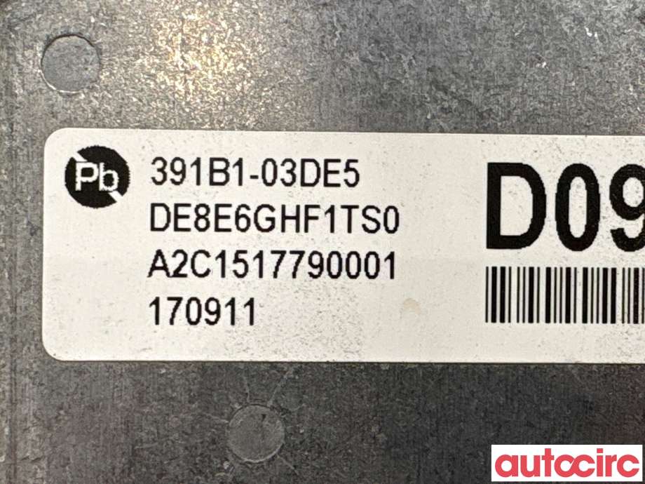 Styreenhet motor til Kia Niro 2016-2021 (KIA|391A503DE5|A2C1517790001|391B1-03DE5)