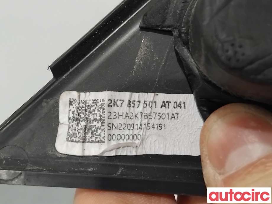 Speil venstre til VW Caddy 2020-->> (Type IV)  (VOLKSWAGEN|2K7857408L||2K7857501AT)
