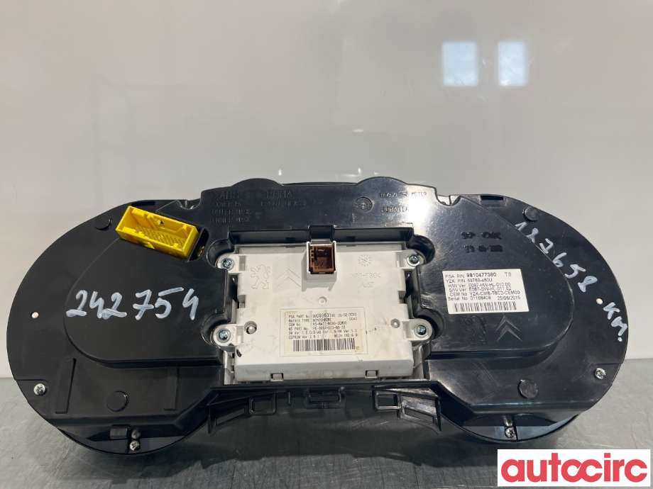 Instrumentpanel til Peugeot 3008 2009-2016 (Type I) (PEUGEOT|9805170680)