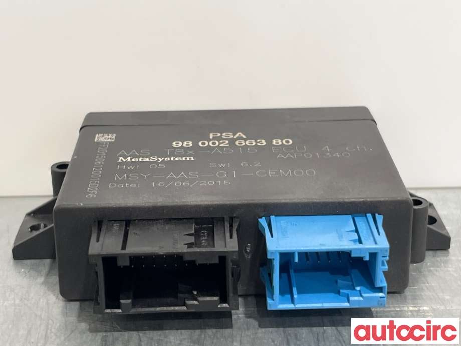 Styreenhet parkering til Peugeot 3008 2009-2016 (Type I) (PEUGEOT|1611173480|9800266380)
