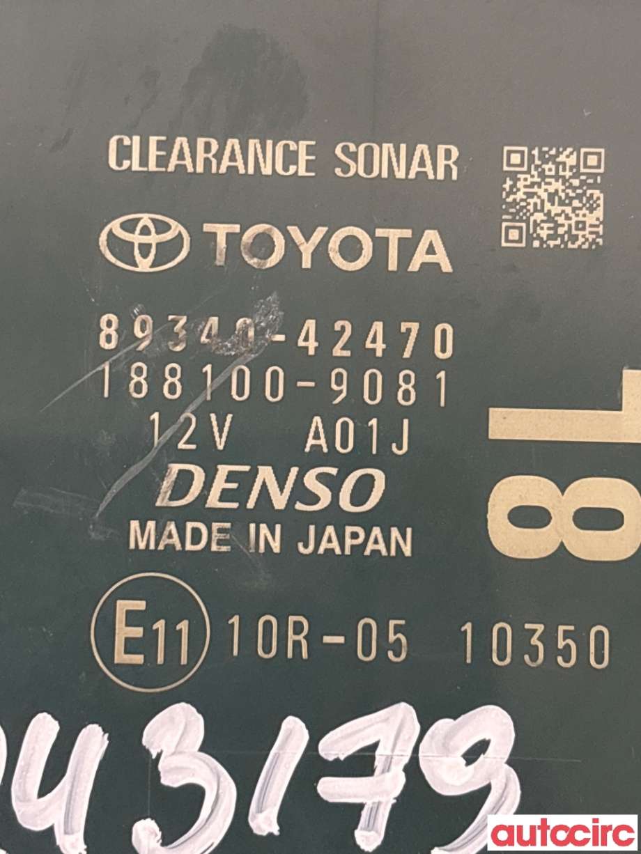 Styreenhet parkering til Toyota RAV4 2019-->> (Type V) (TOYOTA|8934042470|188100-9081|89340-42470)