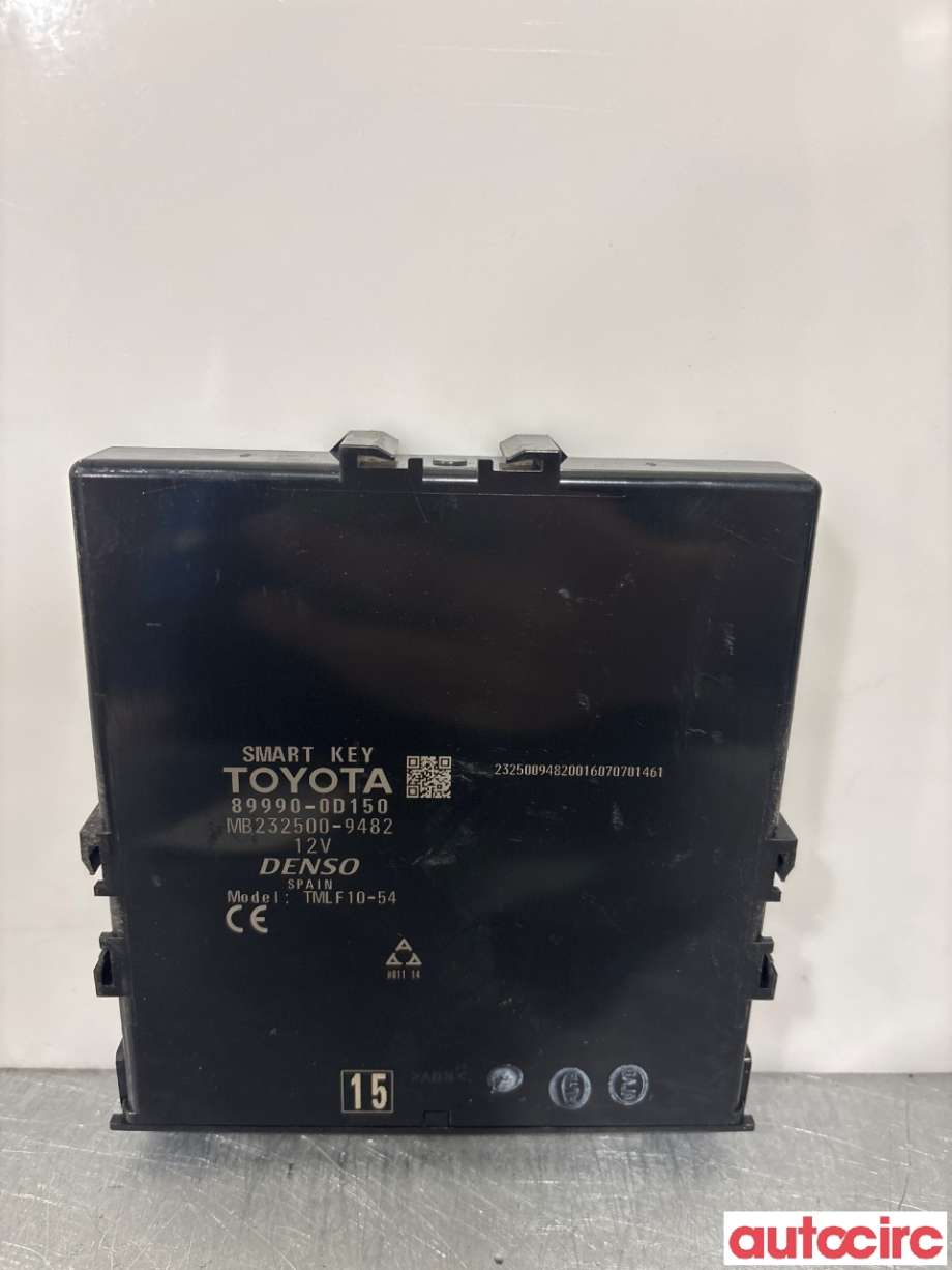 Styreenhet nøkkelfri/keyless til Toyota Yaris 2014-2020 (Type III, Fase 2) (TOYOTA|899900D150|232500-9482|89990-0D150)
