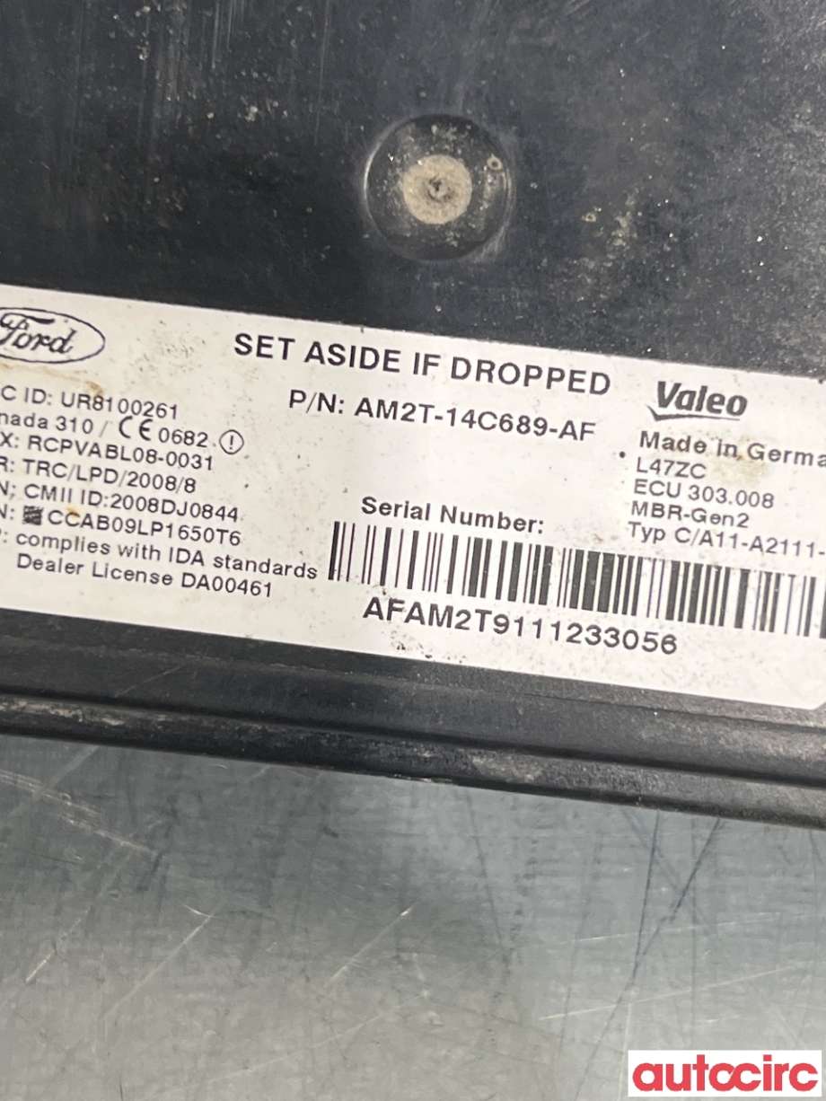 Styreenhet diverse til Ford S-Max 2010-2015 (Type I, Fase 2)  (FORD|1747881|AM2T-14C689-AF)