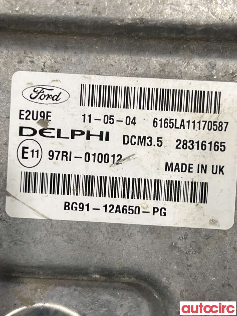 Styreenhet motor til Ford S-Max 2010-2015 (Type I, Fase 2) (FORD|1802711|BG91-12A650-PG)