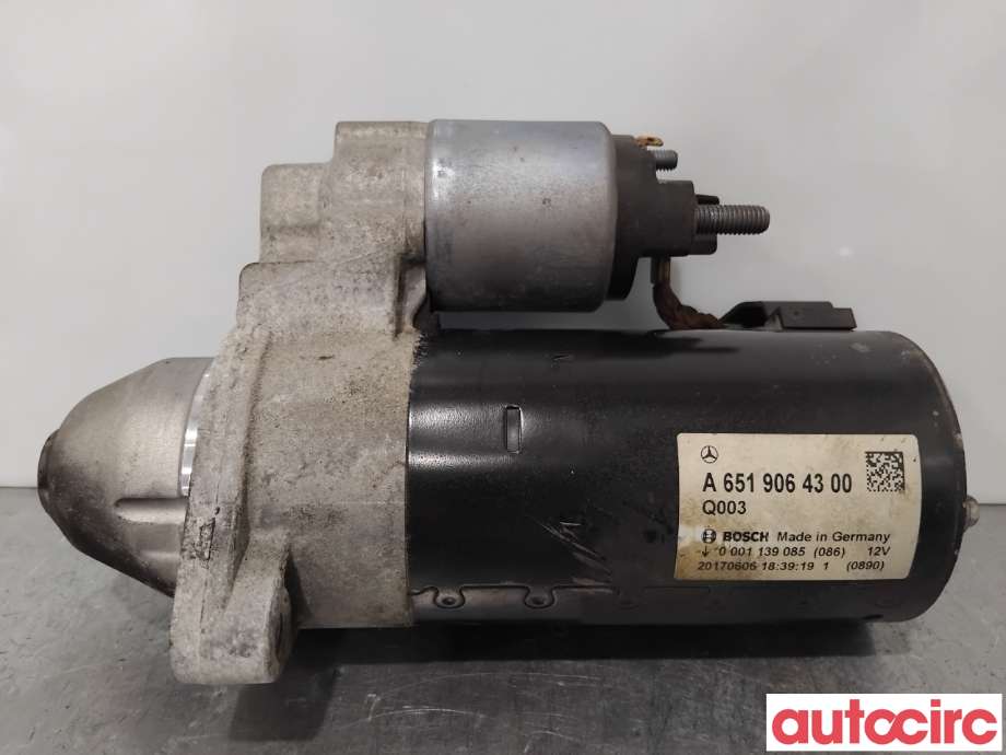Starter diesel til Mercedes Sprinter, 2013-2018 (Fase 2) (906) (906) (MERCEDES|A6519064300)