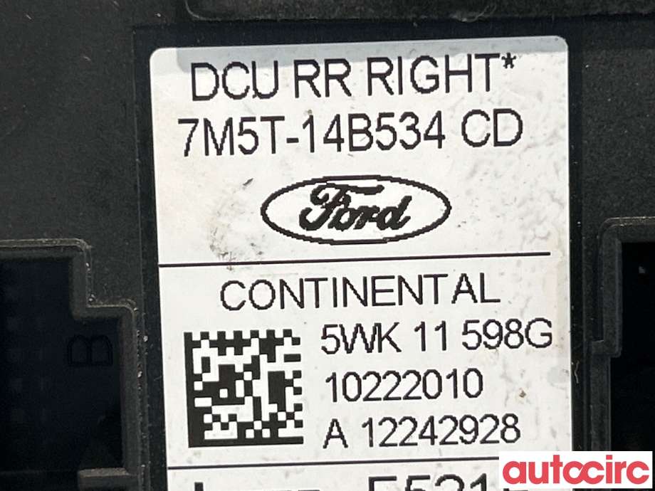 Ruteheis høyre bak til Ford Kuga 2008-2012 (Type I)  (FORD|1767048|979040-100|7M5T-14B534CD)