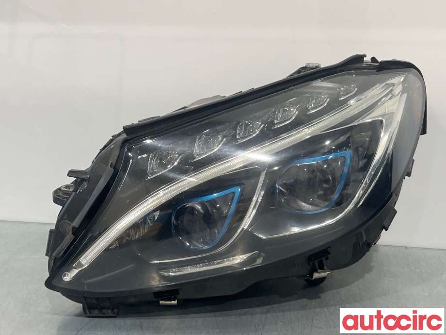 Frontlykt venstre halogen til Mercedes C-Klasse, 2014-2018 (Fase 1) (W205) (W205) (A2059061704)