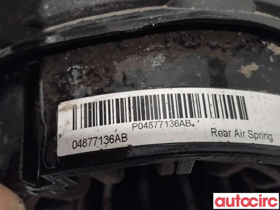 Fjær foran nivå luftpute/belg til Dodge RAM 2009-2018 (Type IV)  (DODGE|4877136AB|155400-00013)