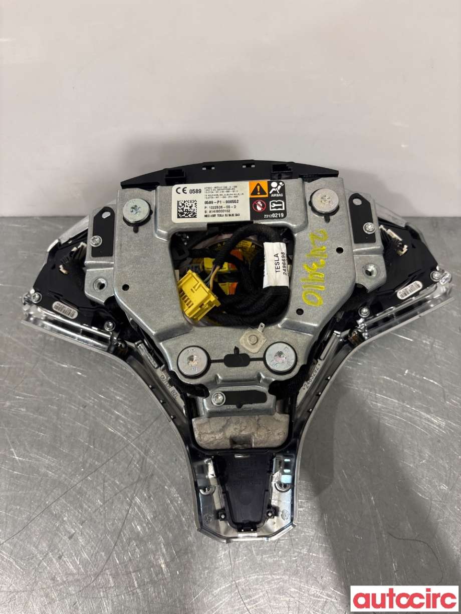 Airbag rattpute til Tesla Model S 2013-2016 (Fase 1)  (TESLA|1022506-00-D|)