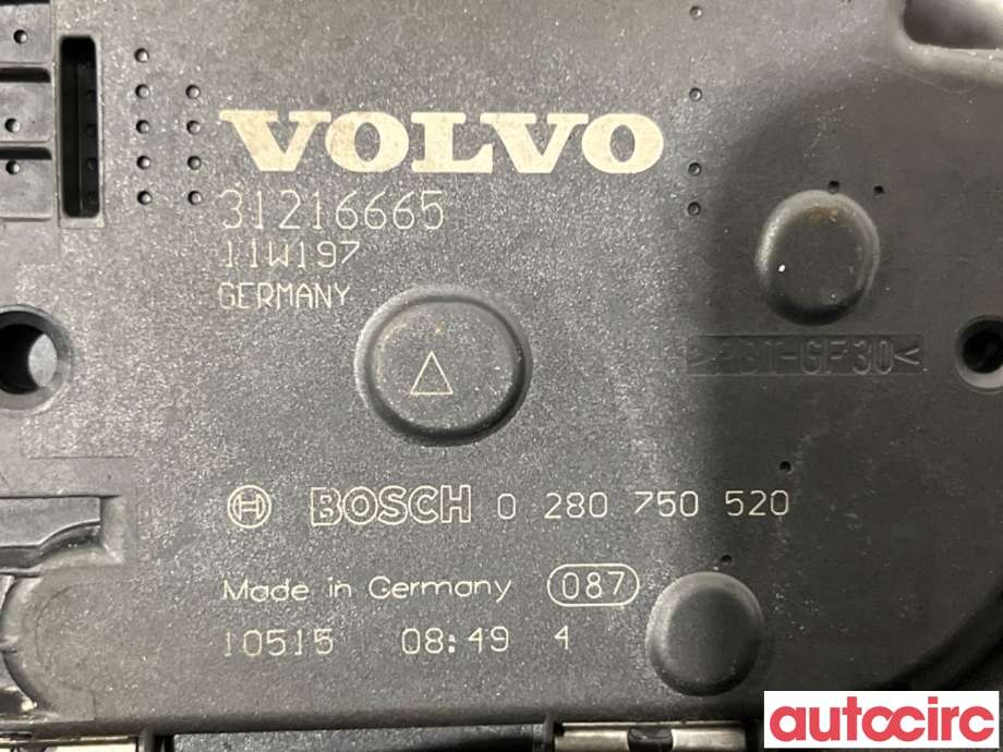 Spjeldhus til Volvo XC70 2008-2013 (Type II, Fase 1)  (VOLVO|31216665|0280750520)