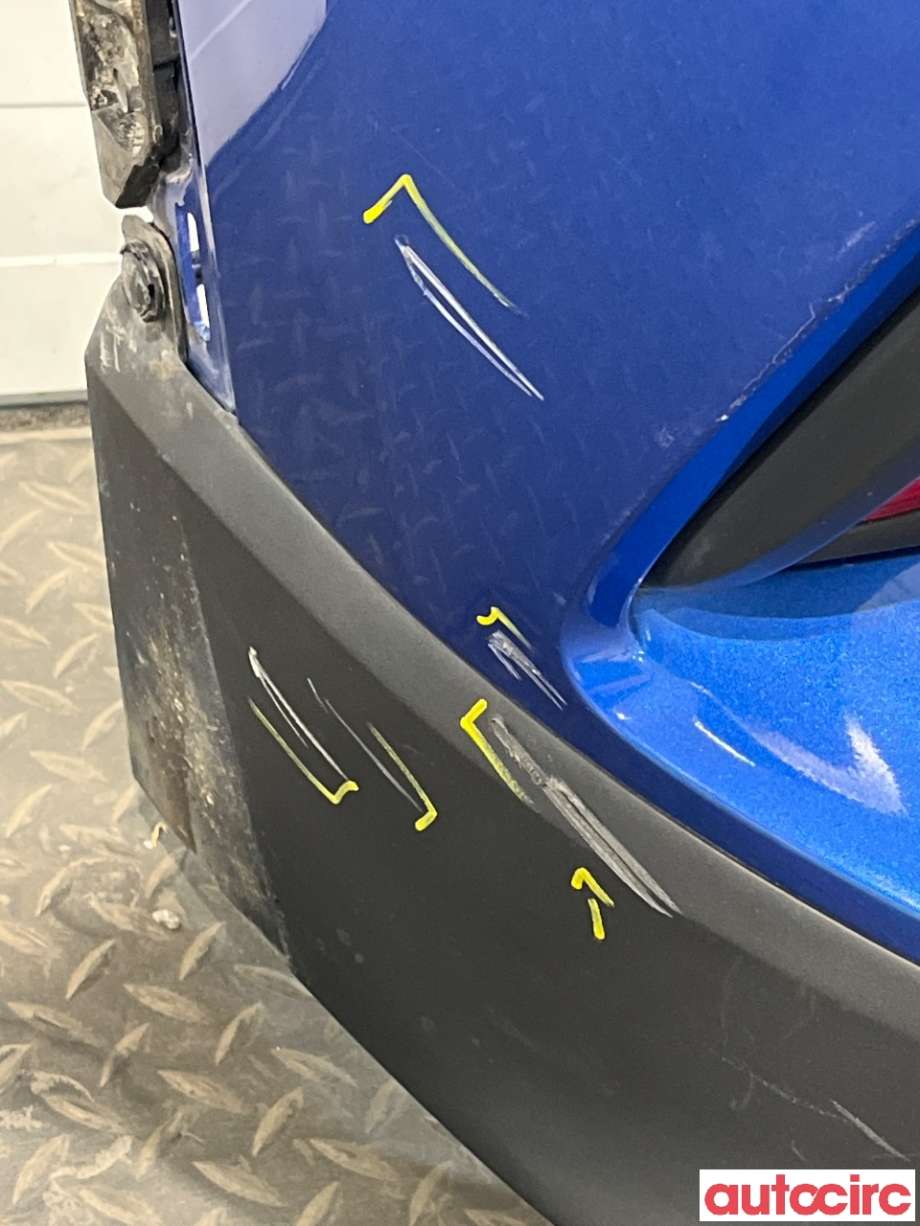 Støtfanger bak til Toyota C-HR 2016-->> (TOYOTA|52159F4907|52159F4900)