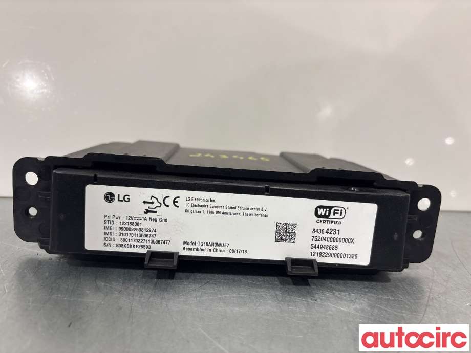 Styreenhet diverse til Opel Ampera-e 2017-->> (Type II) (OPEL|95531395||84364231)