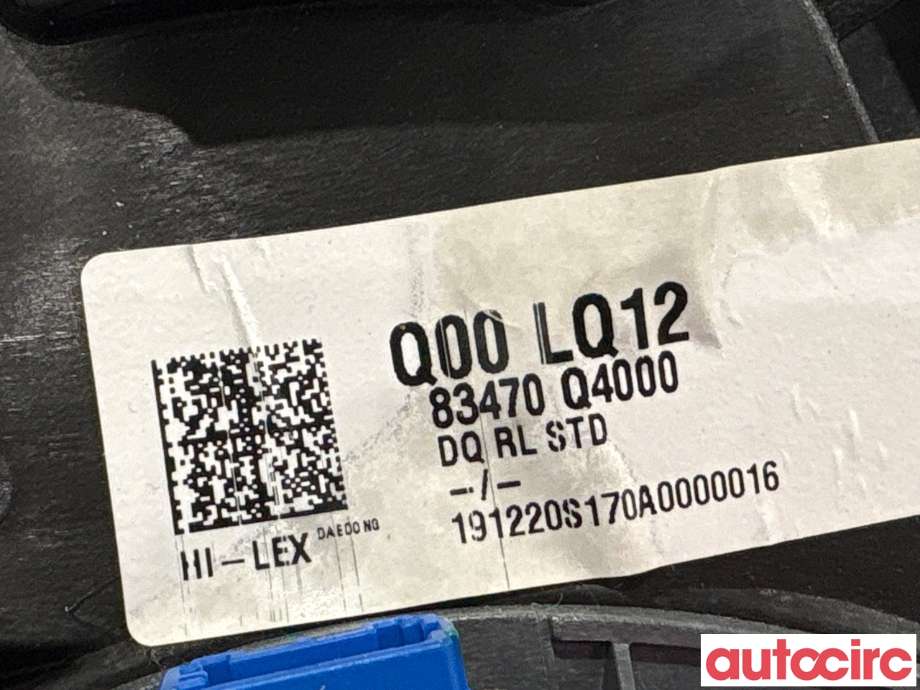 Ruteheis til Kia Niro 2016-2021  (KIA|83471Q4000||83470Q4000)