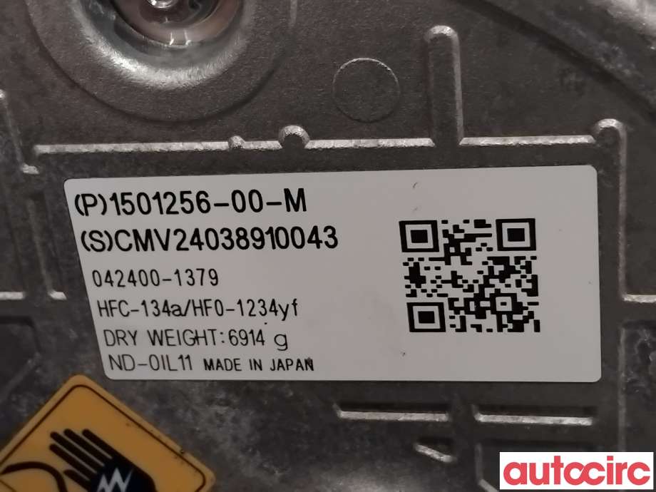 Aircondition kompressor til Tesla Model Y 2021-2024 (Type I)  (TESLA|1501256-00-M|042400-1379)