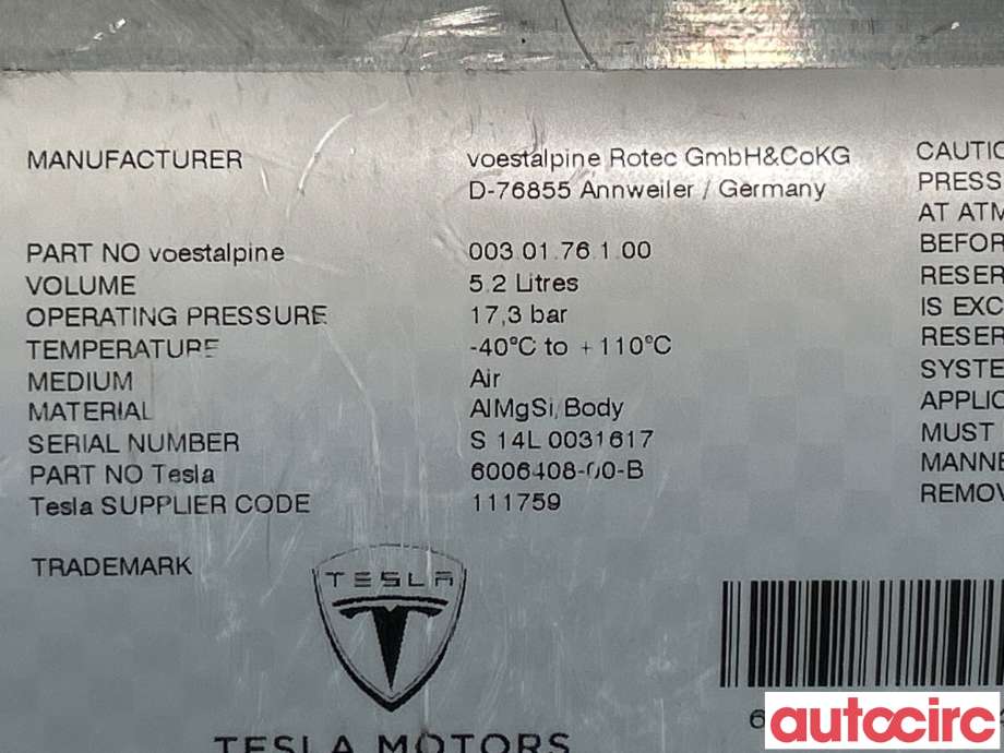 Diverse deler til Tesla Model S 2013-2016 (Fase 1) (TESLA|6006408-00-A||6006408-00-B)