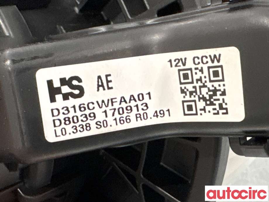 Varmeapparat motor til Kia Niro 2016-2021 (KIA|97113G2000|)
