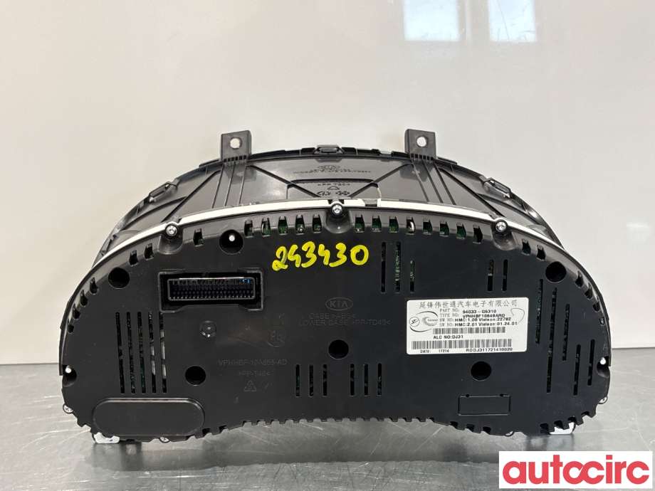 Instrumentpanel til Kia Niro 2016-2021 (KIA|94033G5310||94033-G5310)