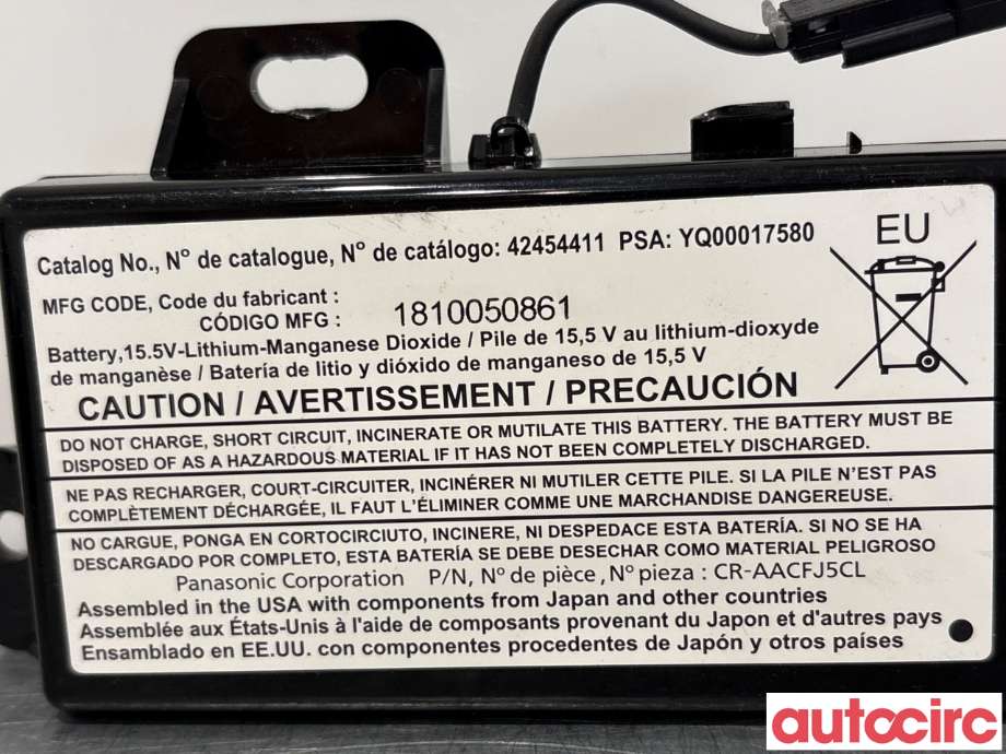 Diverse deler til Opel Ampera-e 2017-->> (Type II)  (OPEL|42454411||YQ00017580)