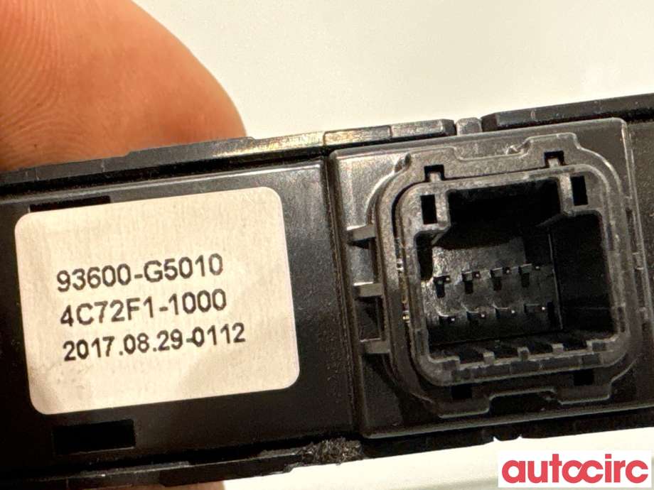 Bryter diverse til Kia Niro 2016-2021 (KIA|93600G5010|4C72F1-1000)