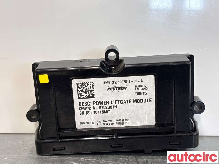 Styreenhet elektrisk bakluke til Tesla Model S, 2013-2016 (Fase 1)  (TESLA|1007511-00-A)