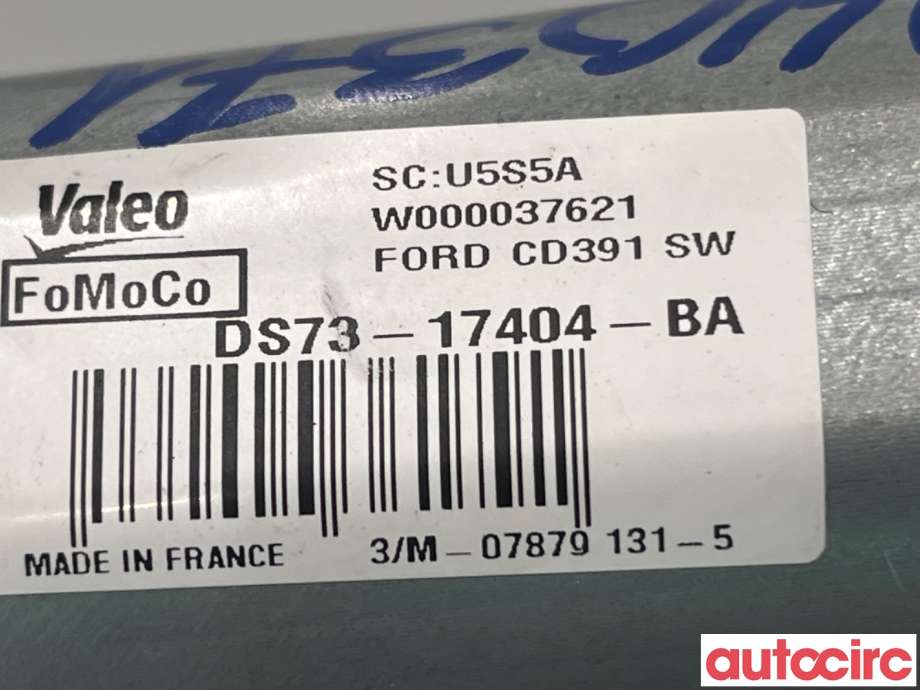 Viskermotor bakrute til Ford Mondeo 2014-2019 (Type V, Fase 1)  (FORD|1872393|DS73-17404-BA)