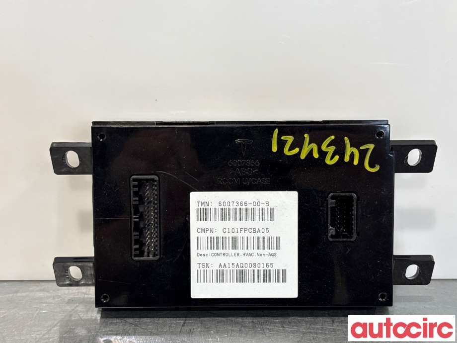 Styreenhet klima/aircondition til Tesla Model S, 2013-2016 (Fase 1)  (TESLA|6007366-00-B)