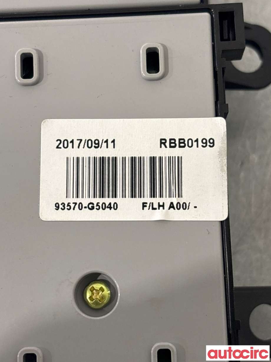 Bryter ruteheis til Kia Niro 2016-2021 (KIA|93570G5040||93570-G5040)
