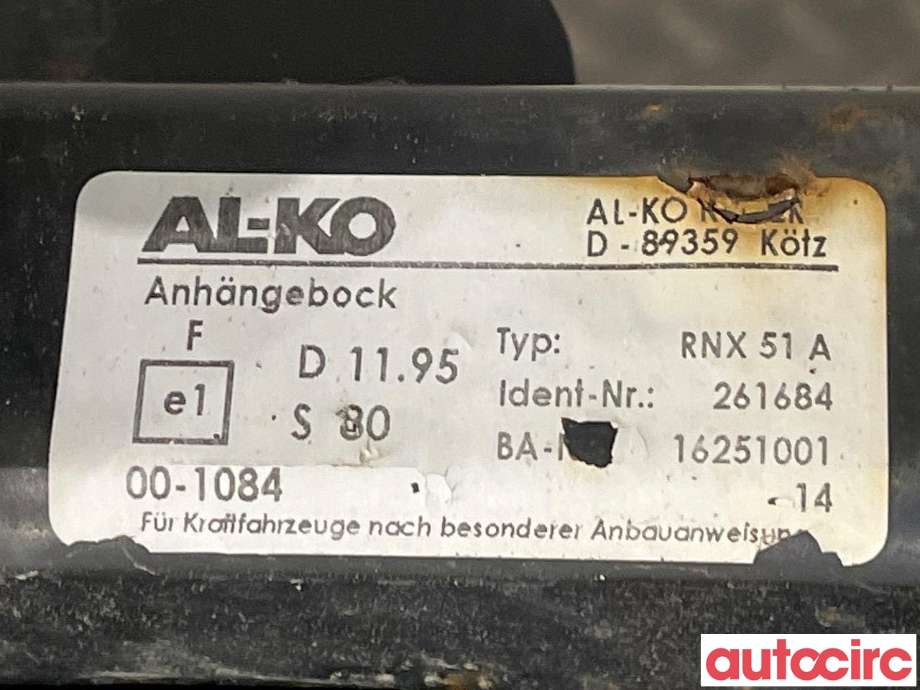 Hengerfeste til Opel Vivaro A 2006-2014 (OPEL|93199014|RNX51A|9121793)