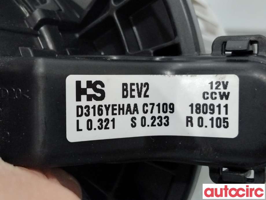 Varmeapparat motor til Opel Ampera-e 2017-->> (Type II)  (OPEL|42341642|)