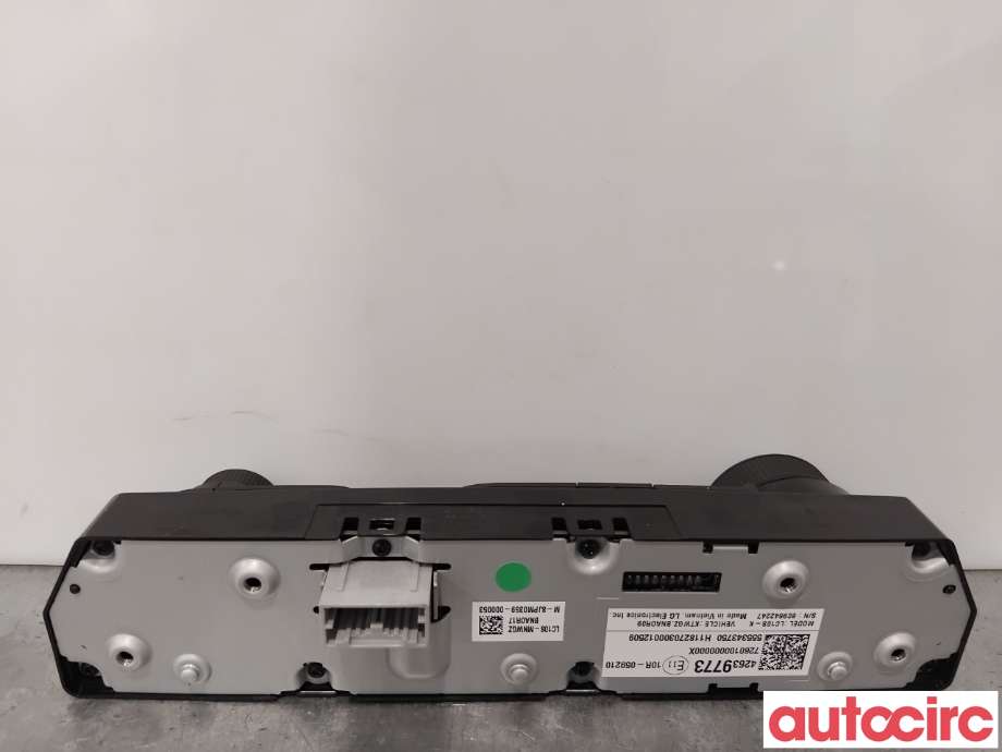 Varmeapparat betjening til Opel Ampera-e 2017-->> (Type II) (OPEL|42556935||42639773)