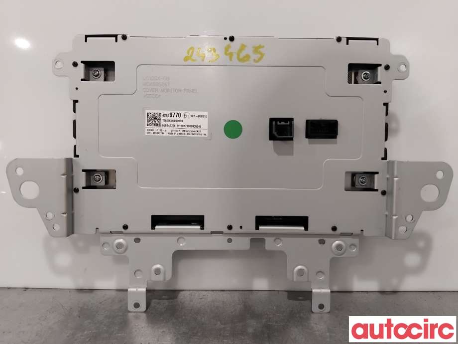 Multimedia display (MCU - Media Controller Unit) til Opel Ampera-e 2017-->> (Type II)  (OPEL|42639770|LC10S-M)