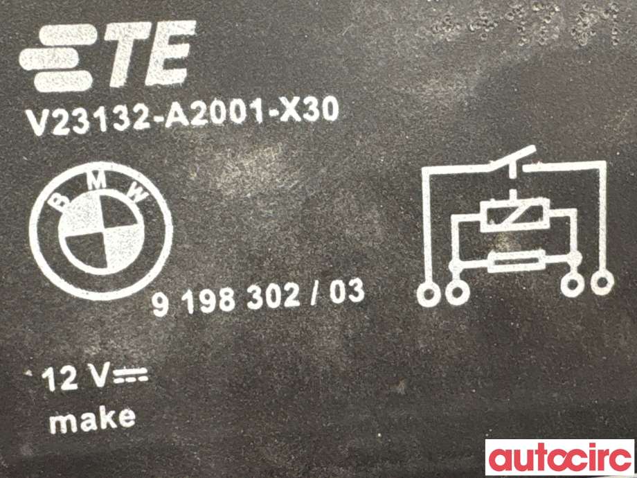 Rele kjølevifte til BMW X5 2013-2018 (F15) (F15) (BMW|61369198302|V23132-A2001-X30|9198302)