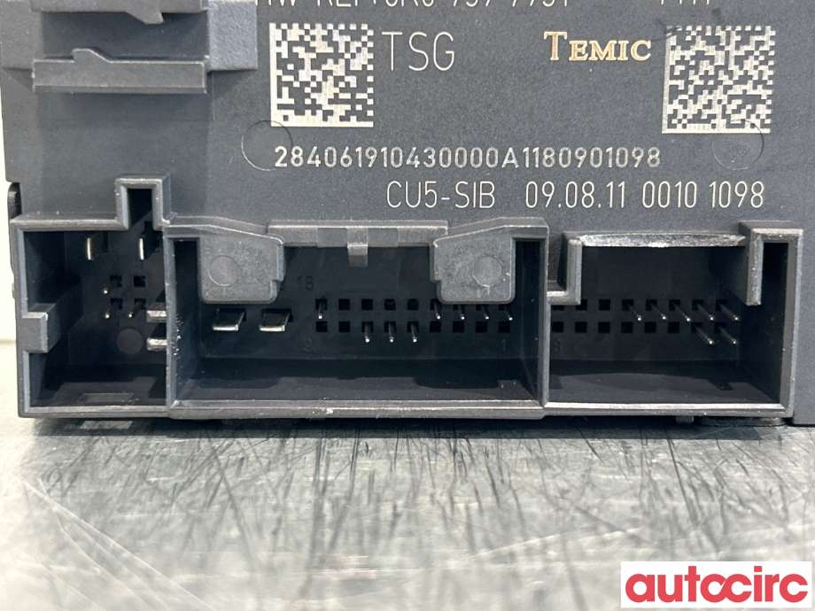 Styreenhet dør venstre foran til Audi A4 2007-2014 (Type IV) (B8) (B8) (AUDI|8K0959795F|)