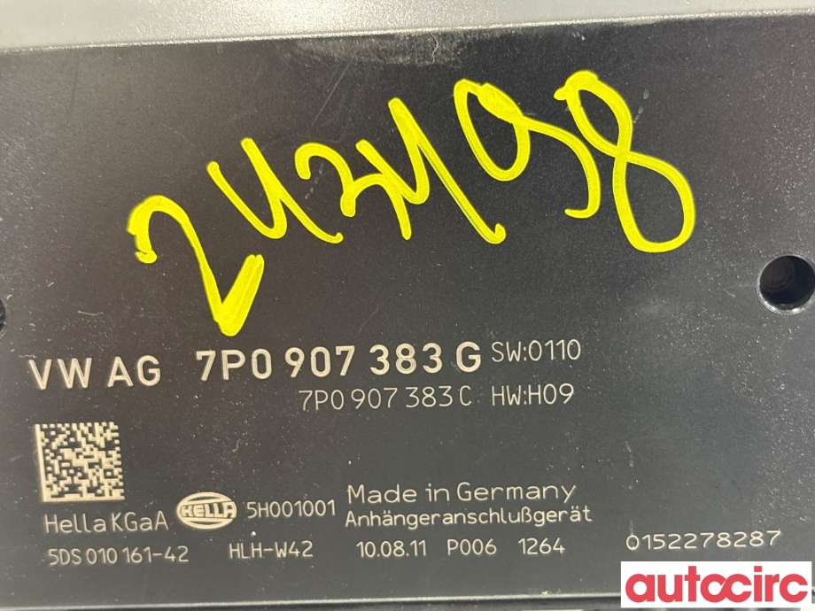 Styreenhet hengerfeste til Porsche Cayenne 2010-2017 (92A) (92A) (PORSCHE|7P0907383G|5DS010161-42|7P0907383J)