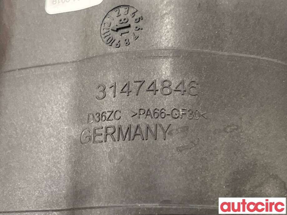 Turbo rør til Volvo V90 / V90 CC / S90 2016-->>  (VOLVO|31474846|)