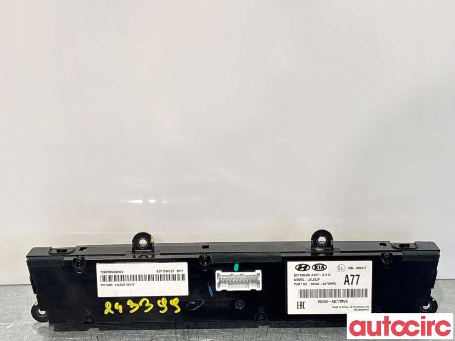 Bryter diverse til Kia Optima 2017-2020 (KIA|96540A8770WK|LKLECJF|96540-A8770WK)