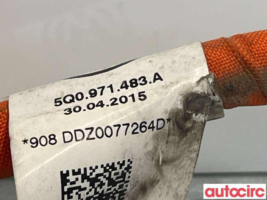 Kabel høy volt (HV) hybrid til VW Passat 2015-2019 (Fase 1) (B8) (B8) (VOLKSWAGEN|5Q0971483B|5Q0971483A)
